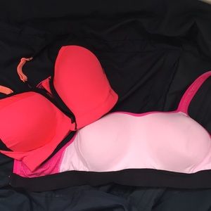 💗💗💗 champion and target brand sports bra bundle